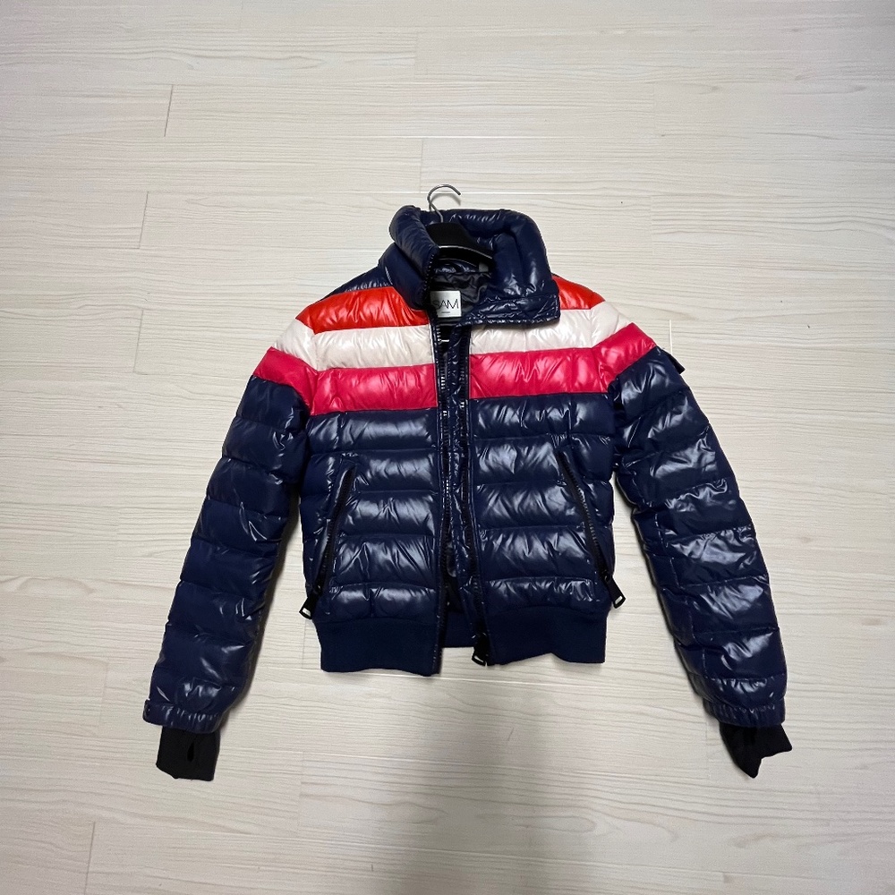 SAM NYC down bomber coat
